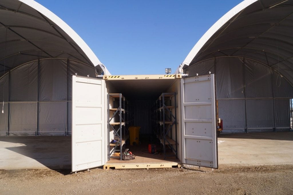 Why Container Sheds Are Practical Temporary Work Space for Work Sites