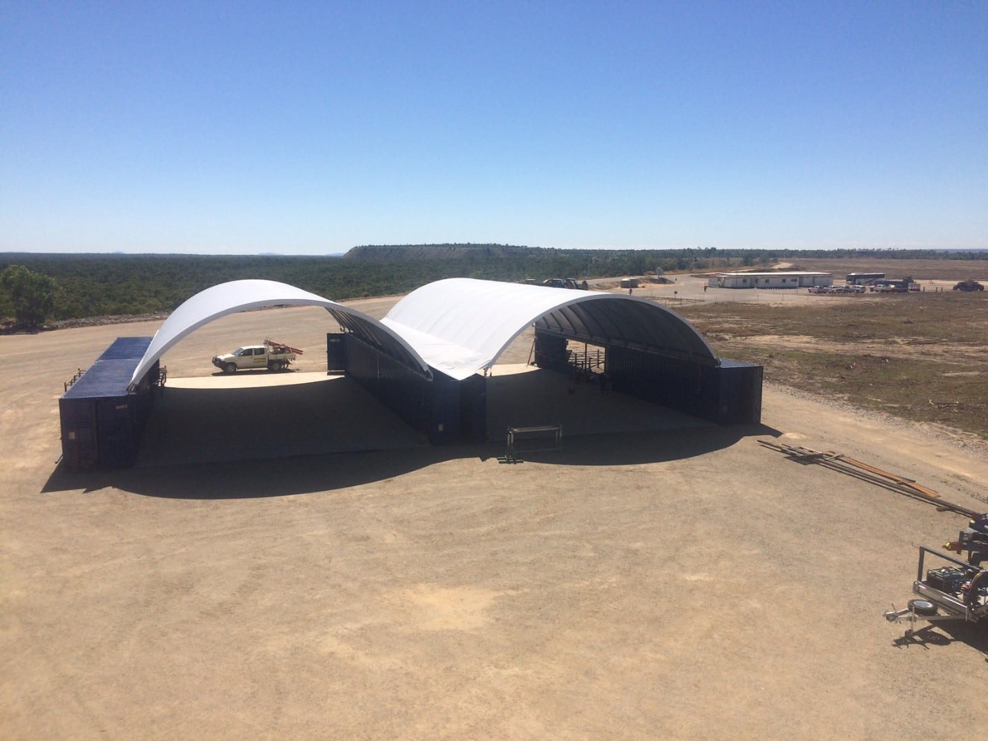 Sun Exposure on a Shade Dome