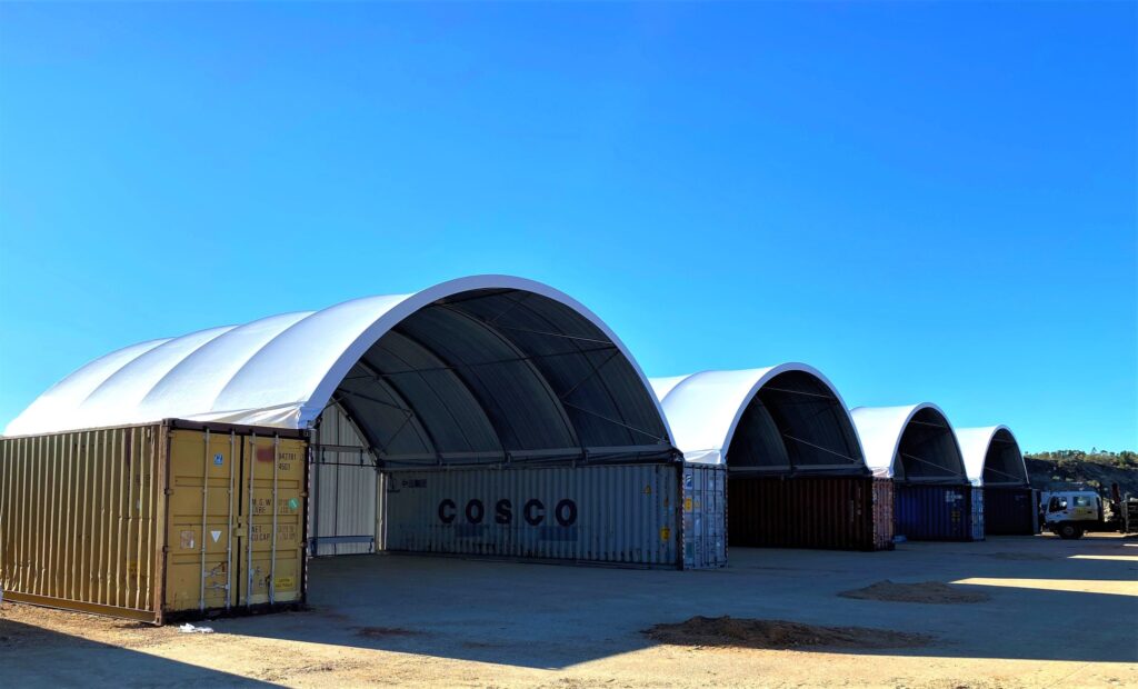 Container domes
